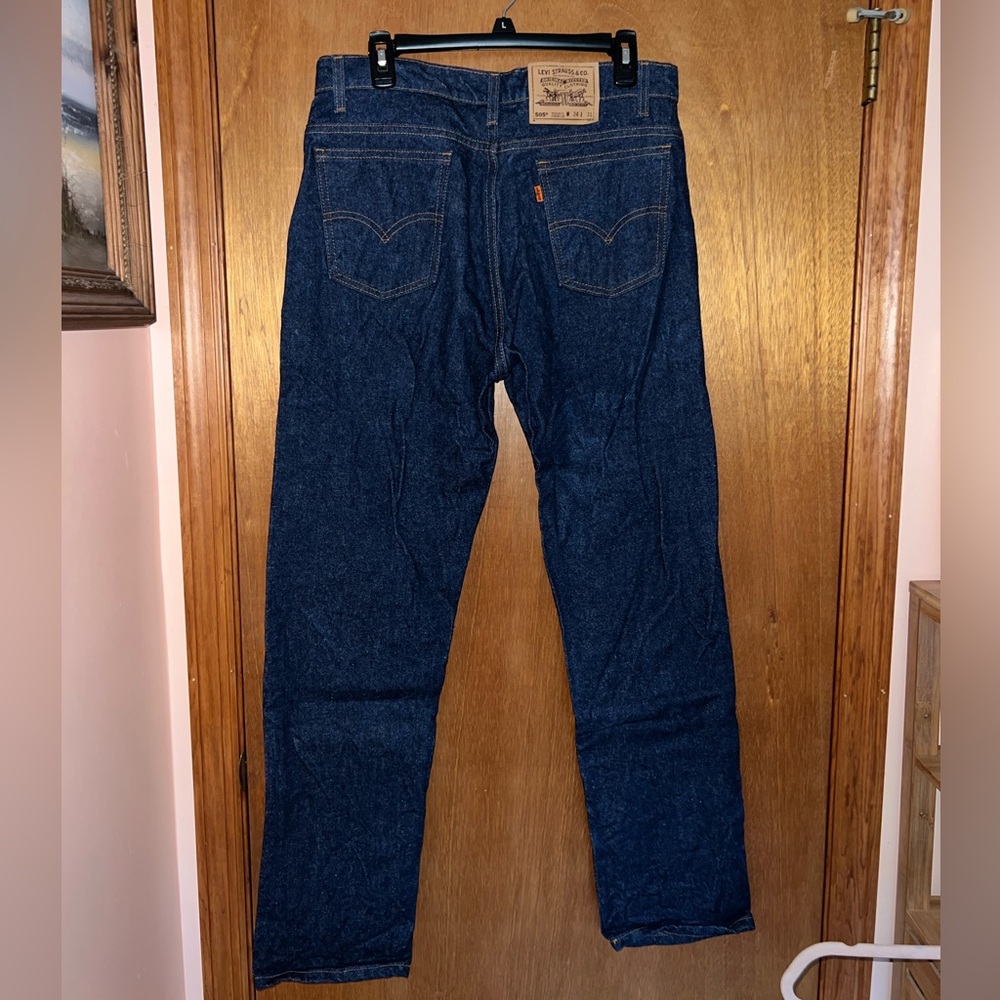 Vintage Orange Tab Levi’s 505 men’s jeans